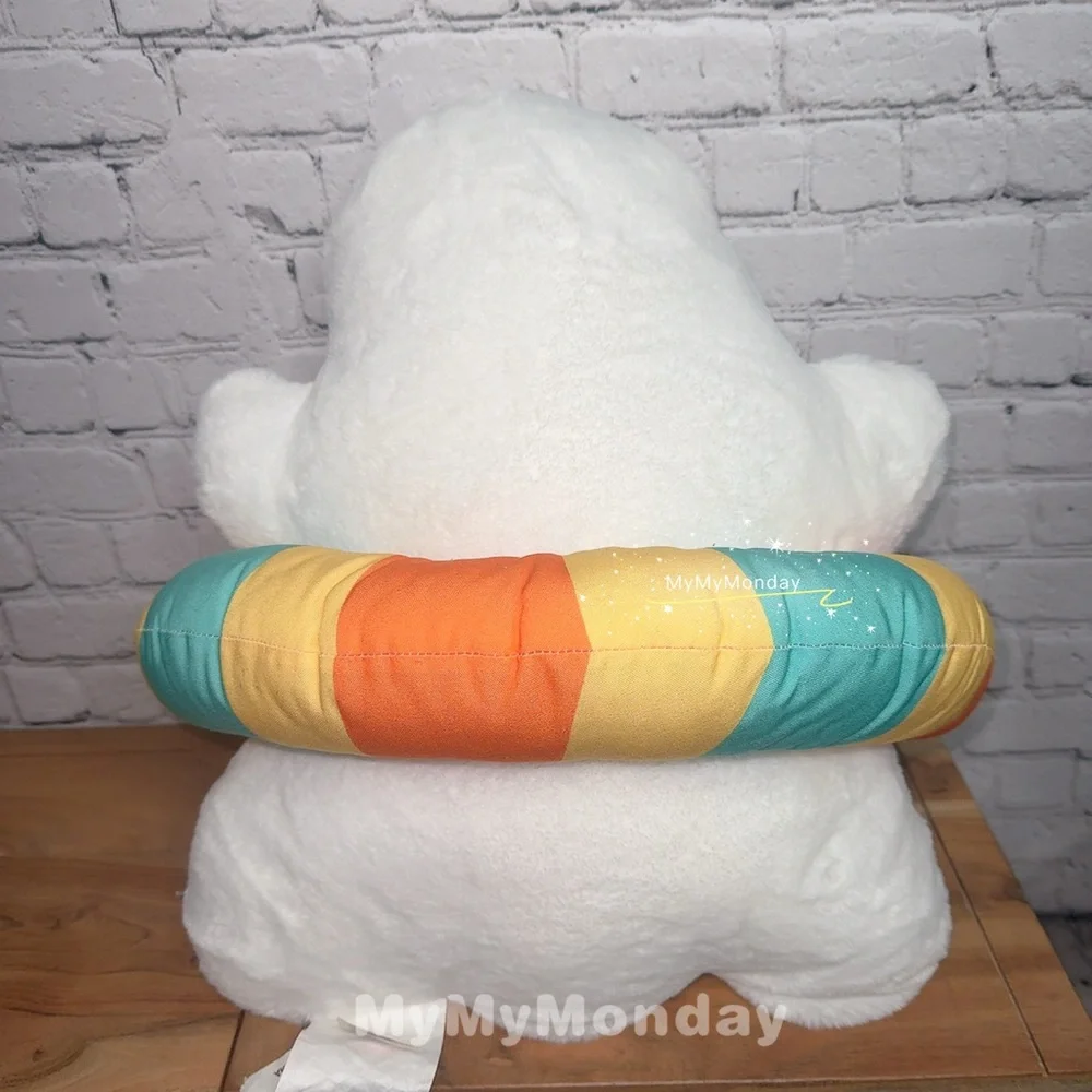 Martha Stewart Halloween Ghost Plush Pillow Lifesaver Sunglasses Summerween